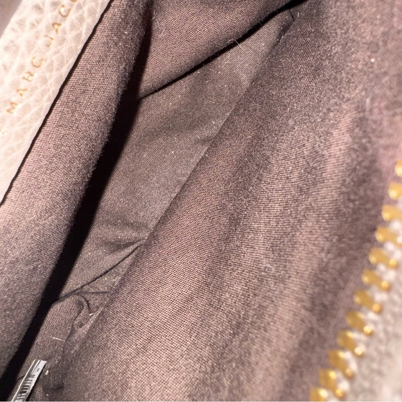 Marc by Marc Jacobs Taupe Classic Q Percy Leather Crossbody Bag - Picture 9 of 11